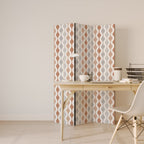 HAZY NOSTALGIA Biombo Decorativo de 3 Painéis