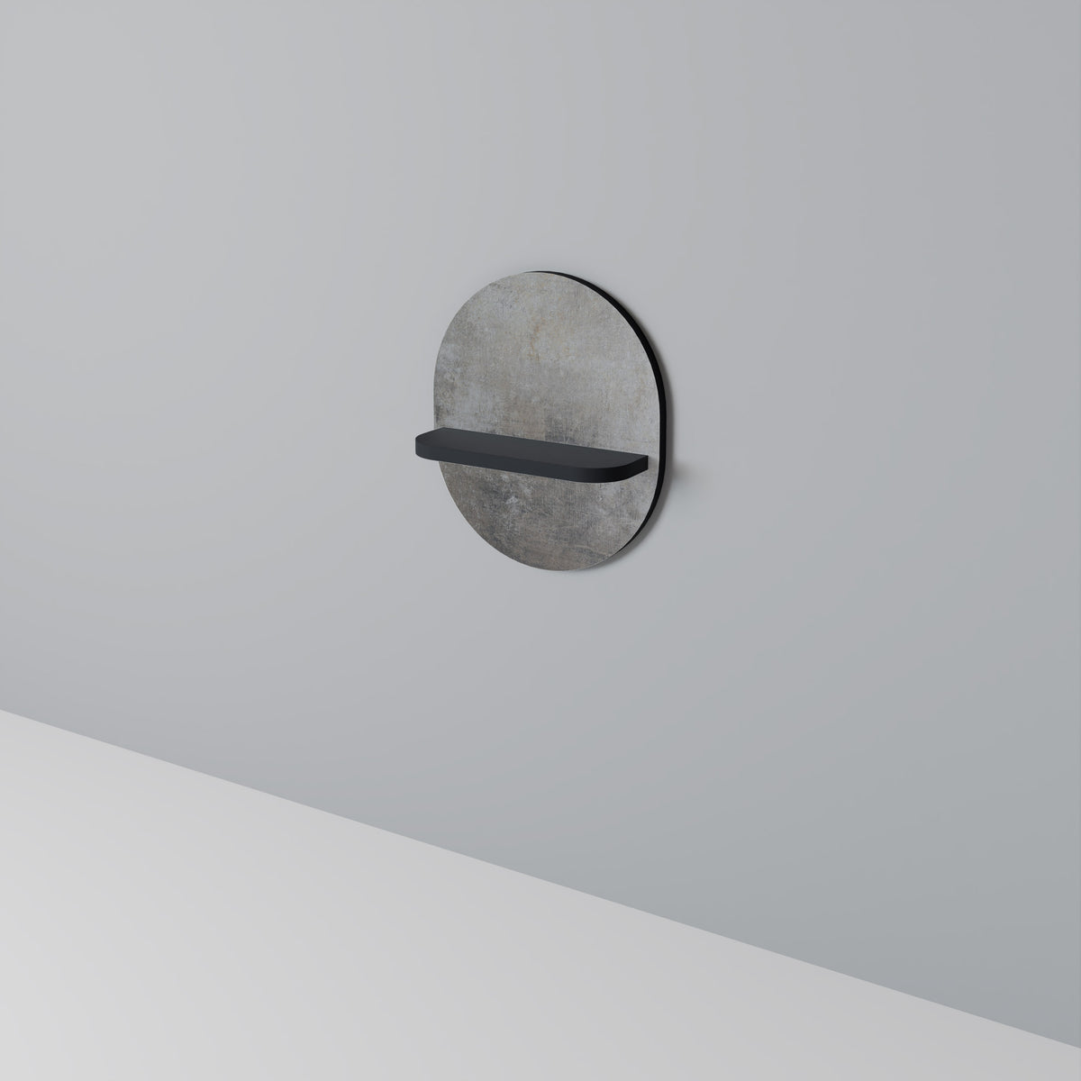 CONCRETE WALL Prateleira Artística