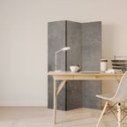 CONCRETE WALL Biombo de 3 Painéis