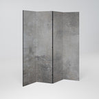 CONCRETE WALL Biombo Decorativo de 4 Painéis