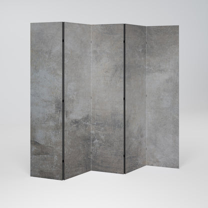 CONCRETE WALL Biombo de 5 Painéis