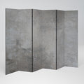 CONCRETE WALL Biombo Decorativo de 6 Painéis