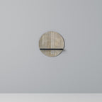 SCREEN ERROR Prateleira Redonda Decorativa em Acabamento Preto