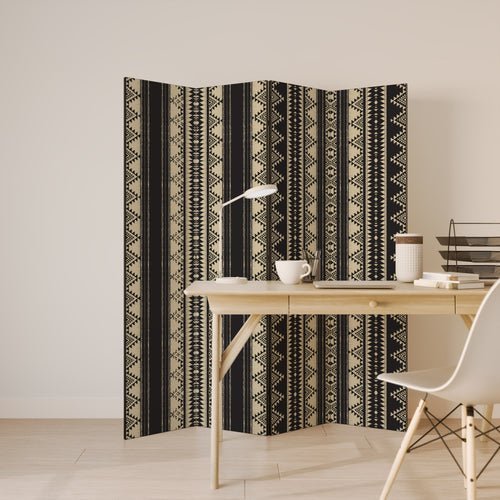 AZTEC Biombo Decorativo de 4 Painéis