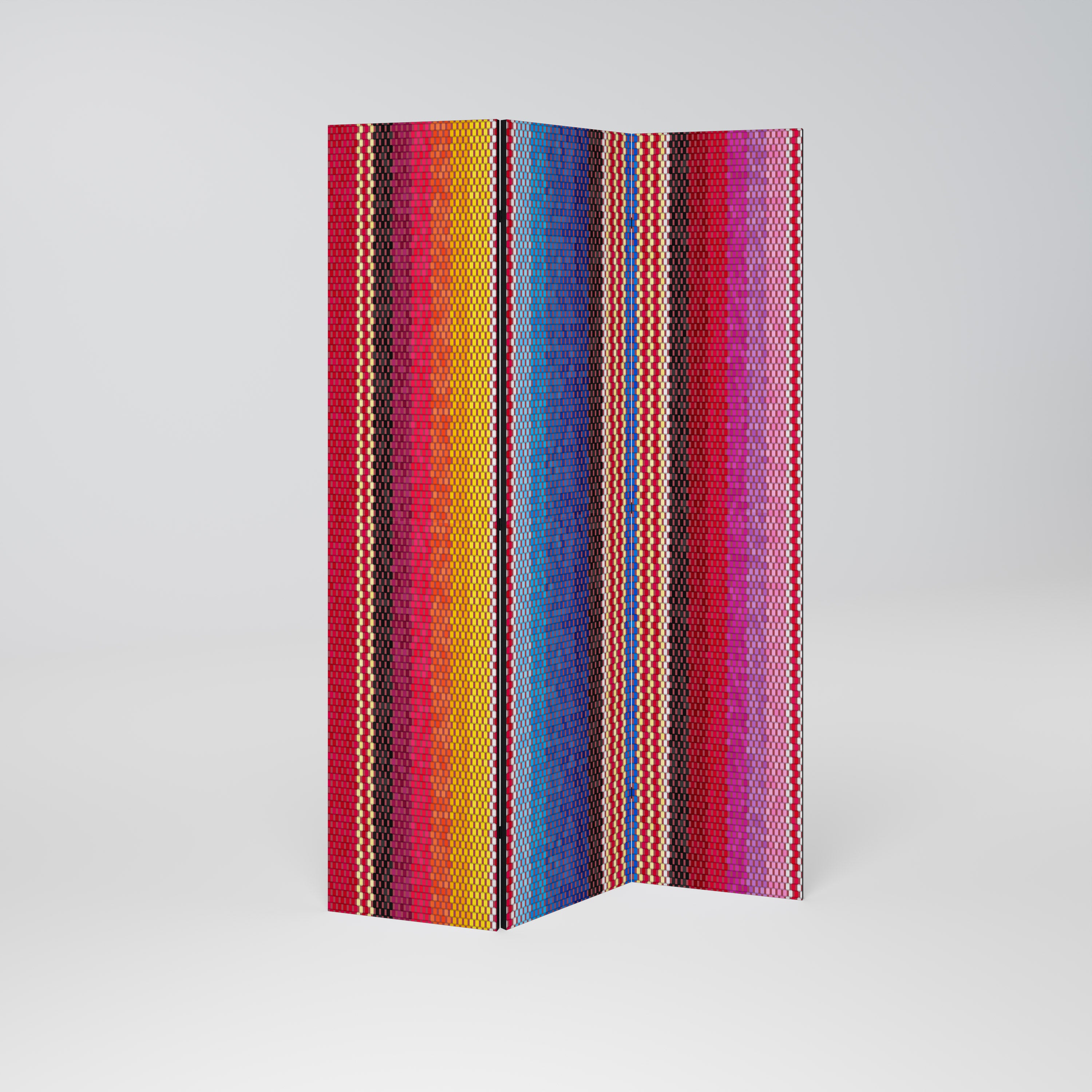 ETHNIC MEXICAN Biombo de 3 Painéis