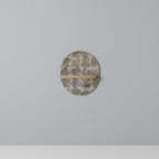 SLIGHTLY BLURRED Prateleira Oval Decorativa em Efeito Carvalho