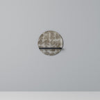 SLIGHTLY BLURRED Prateleira Redonda Decorativa em Acabamento Preto