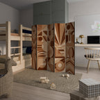 PRISM MOSAIC Biombo Decorativo de 5 Painéis