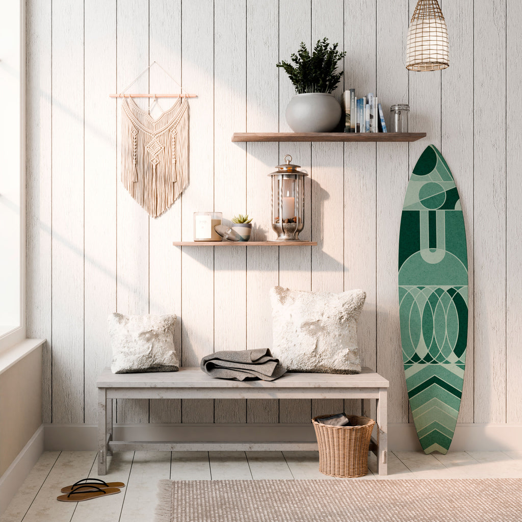 HARMONIC GRID Painel Decorativo Prancha de Surf