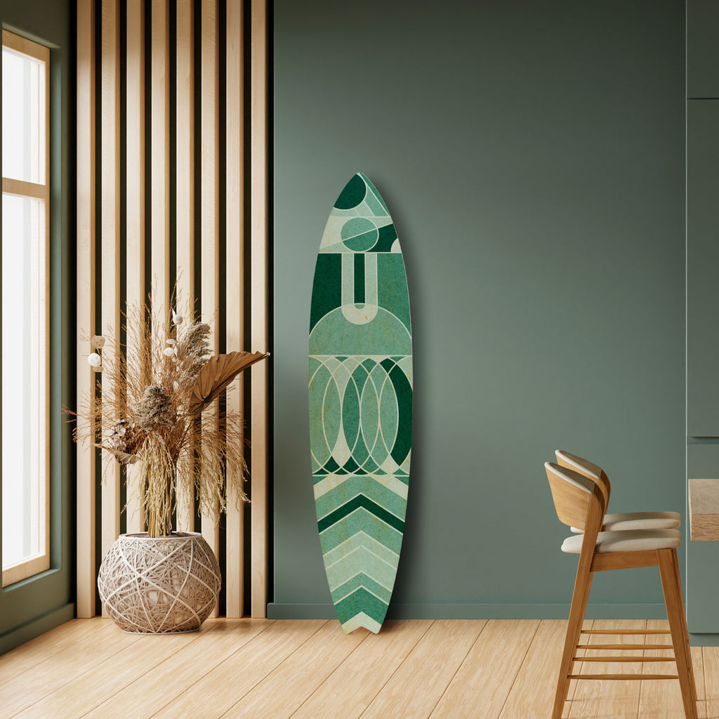HARMONIC GRID Painel Decorativo Prancha de Surf