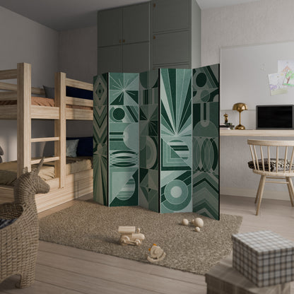 HARMONIC GRID 5-Panel Room Divider