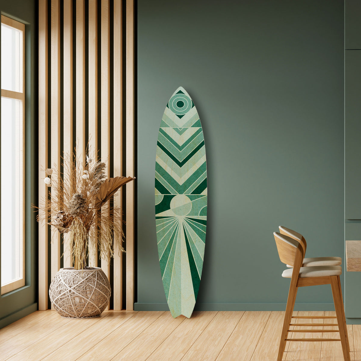 DYNAMIC GRID Painel Decorativo Prancha de Surf