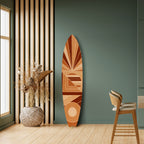 RADIANT MOSAIC Prancha de surf decorativa em contraplacado