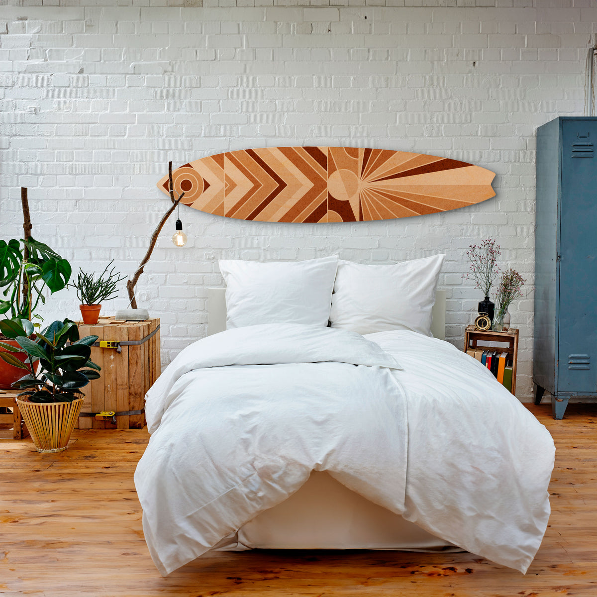 VIVID MOSAIC Painel Decorativo Prancha de Surf