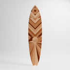 VIVID MOSAIC Decorative Plywood Surfboard