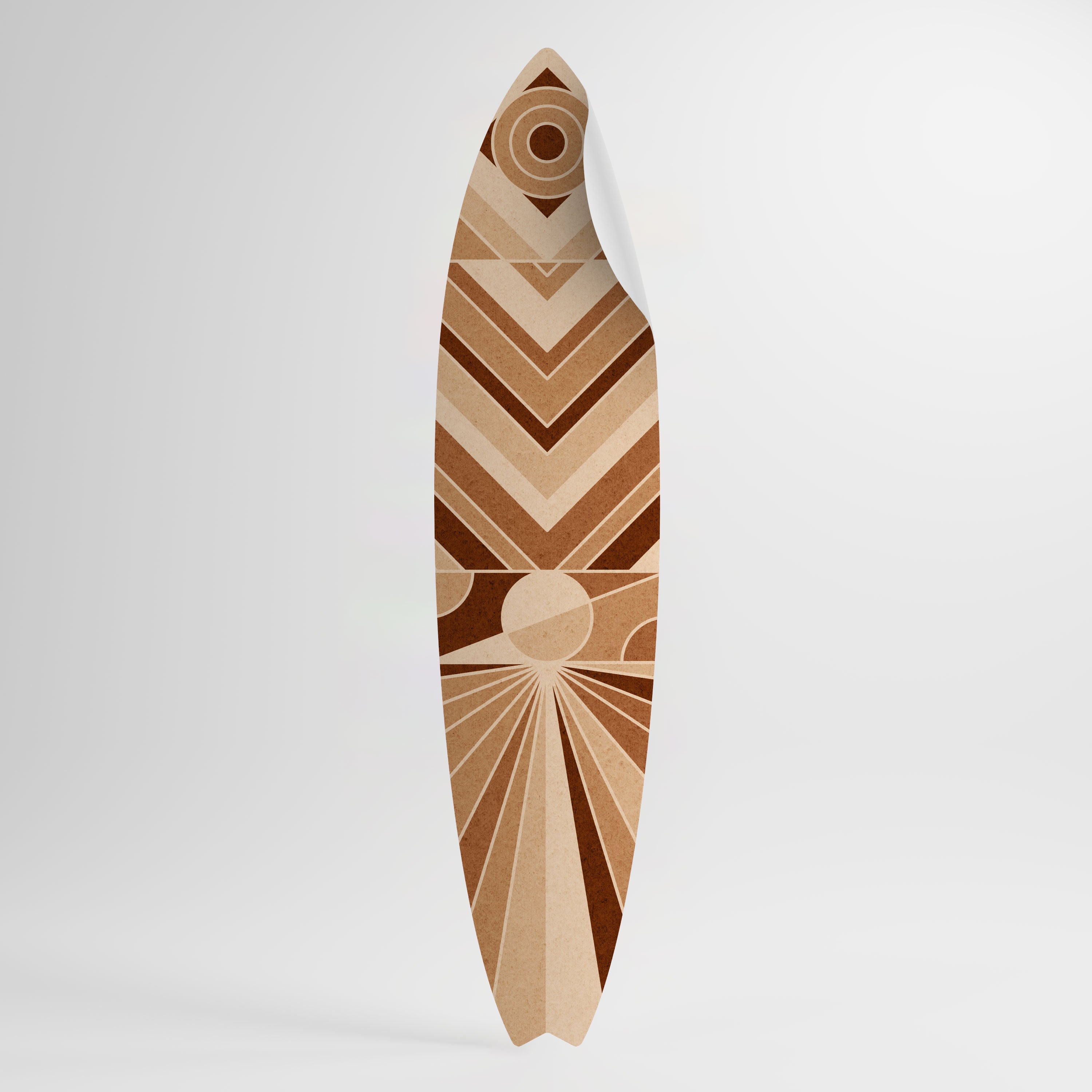 VIVID MOSAIC Peel and Stick Surfboard Sticker