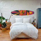 FUSION PATTERNS Decorative Plywood Surfboard