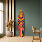 ECHO PATTERNS Painel Decorativo Prancha de Surf