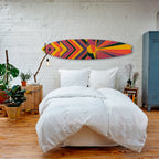 ECHO PATTERNS Painel Decorativo Prancha de Surf
