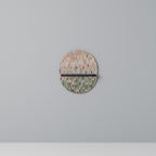 BUILDING THE FUTURE Prateleira Oval Decorativa em Acabamento Preto