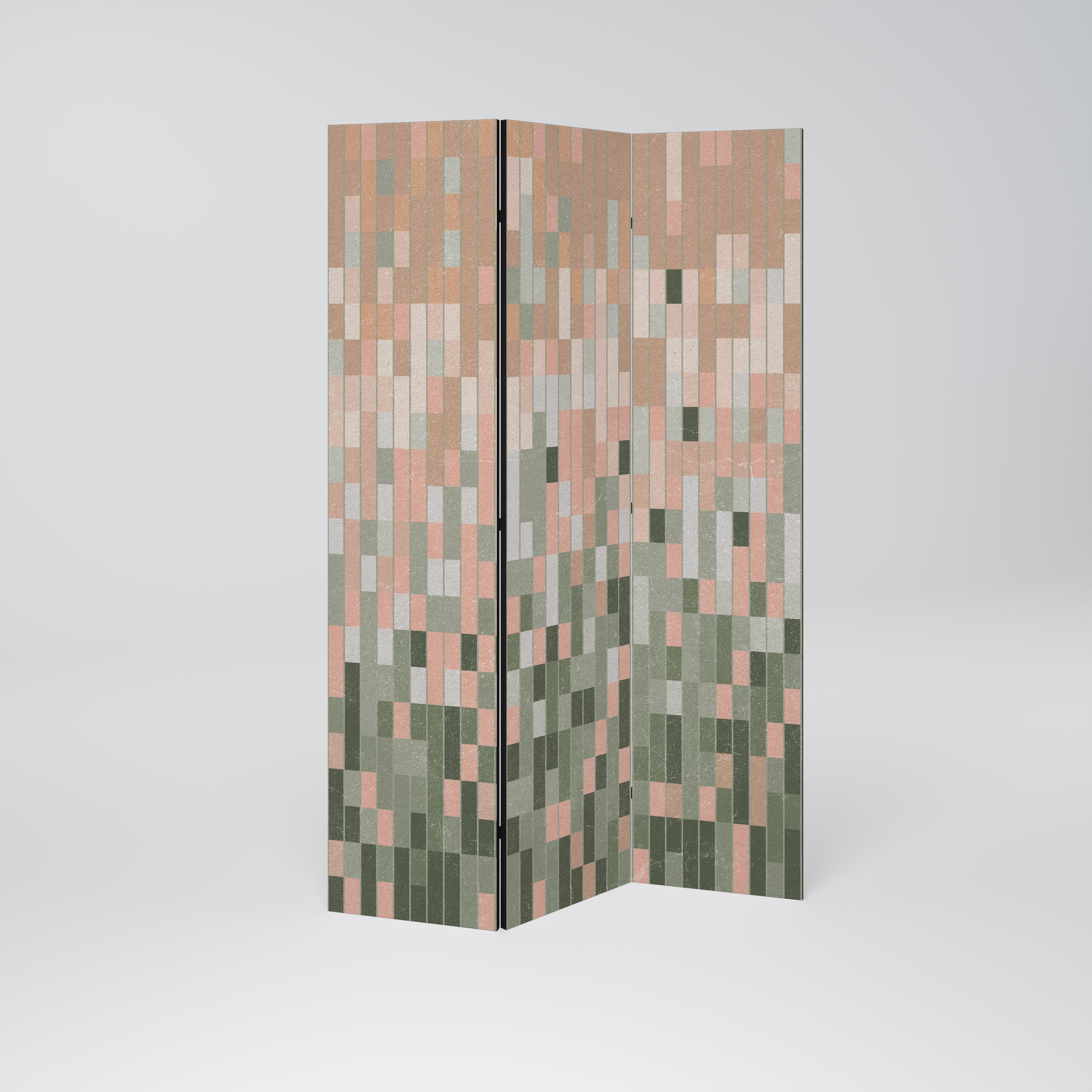 BUILDING THE FUTURE Biombo Decorativo de 3 Painéis