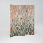 BUILDING THE FUTURE Biombo Decorativo de 4 Painéis