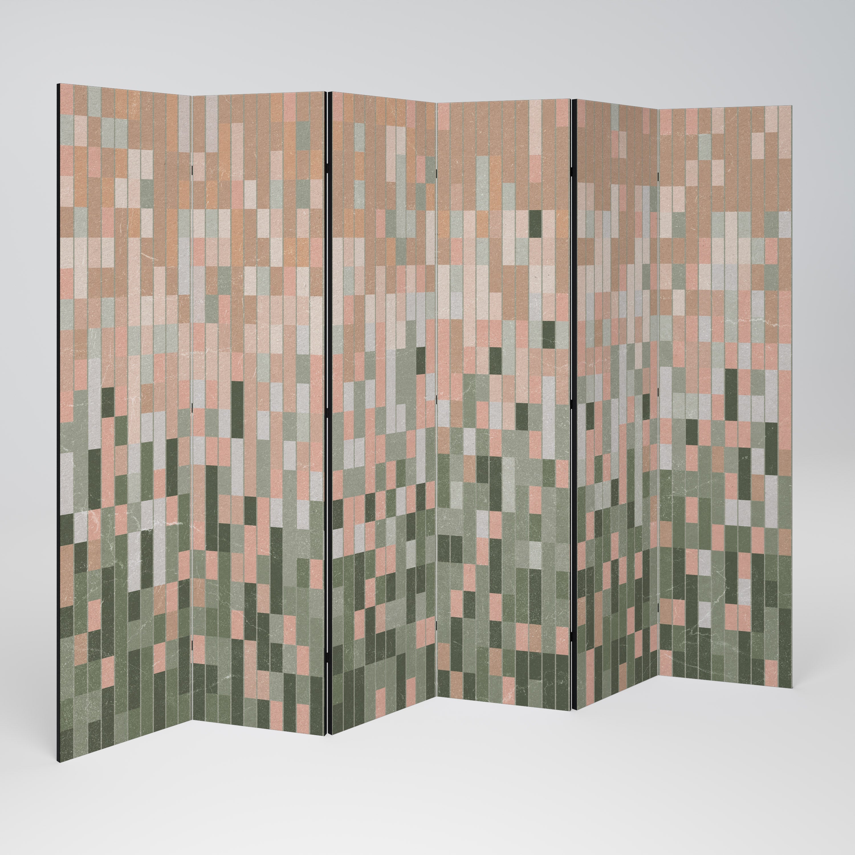 BUILDING THE FUTURE Biombo Decorativo de 6 Painéis