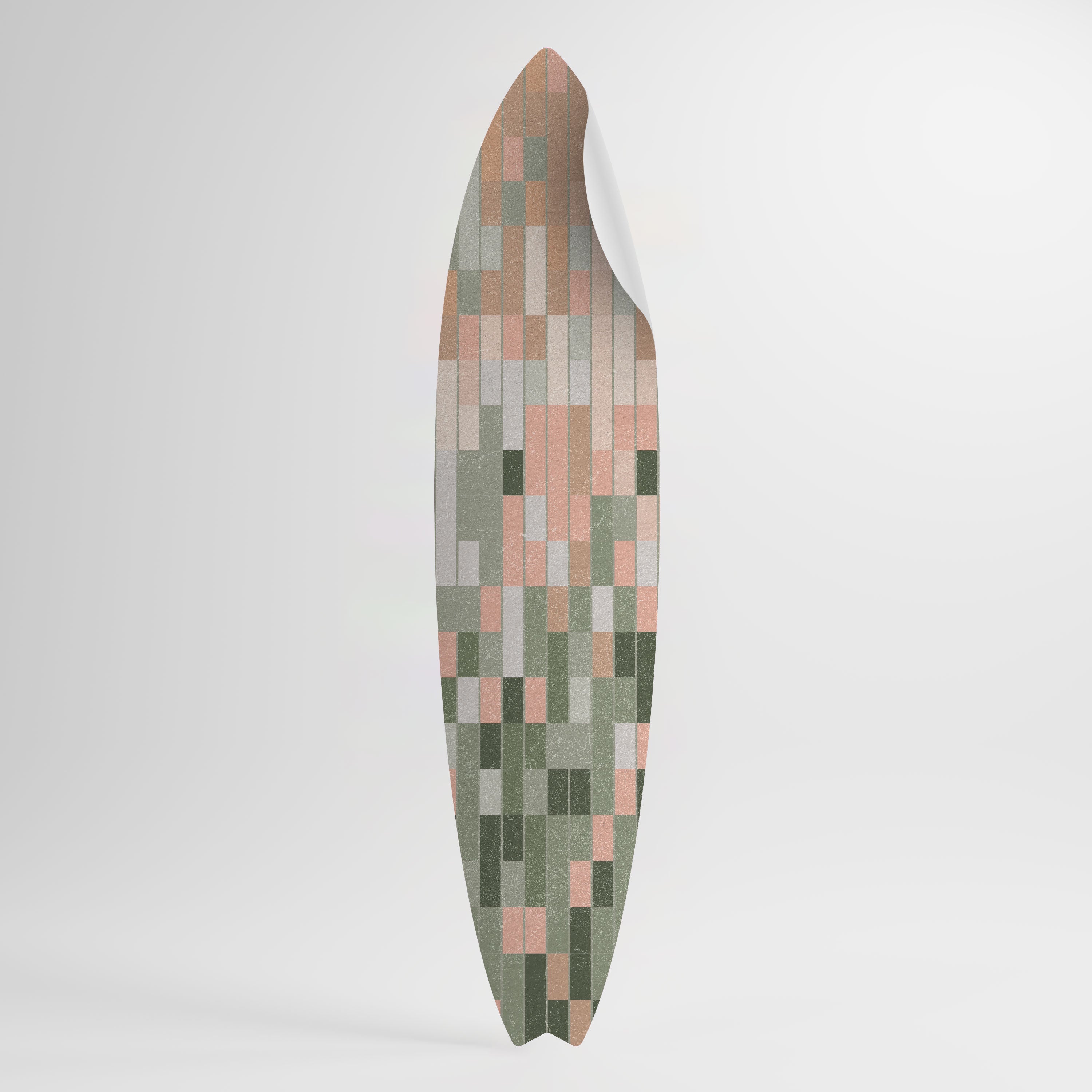 BUILDING THE FUTURE Peel and Stick Surfboard Sticker