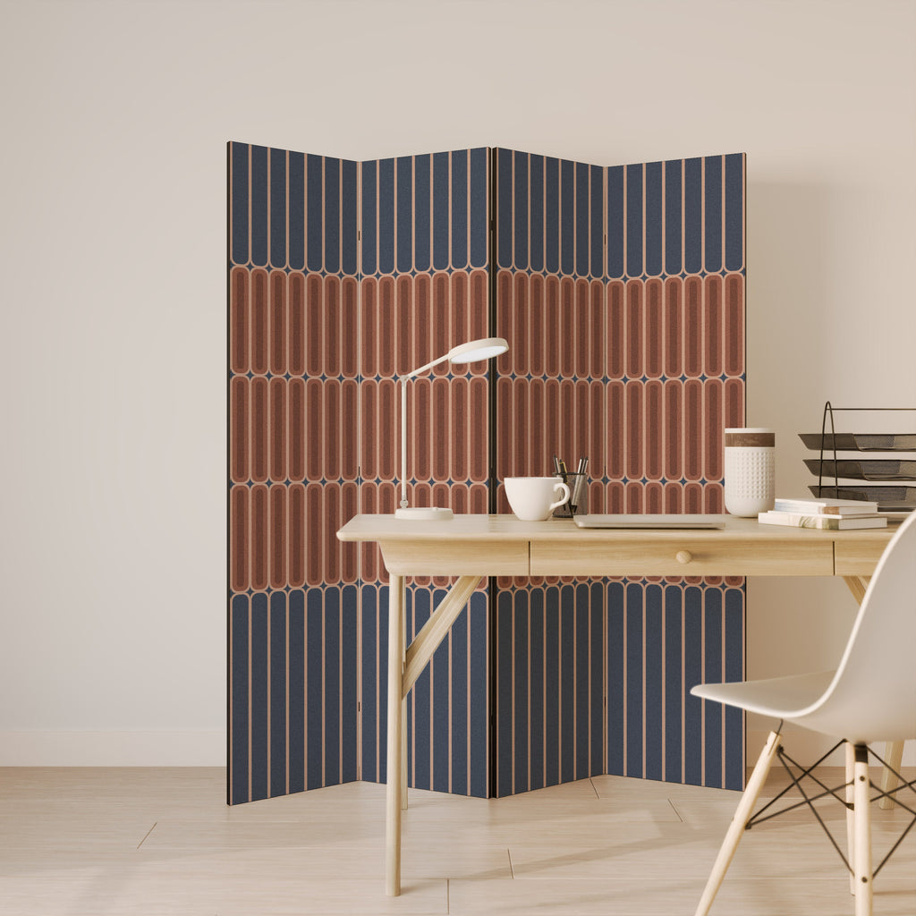 HYPNOTIC GATE Biombo Decorativo de 4 Painéis