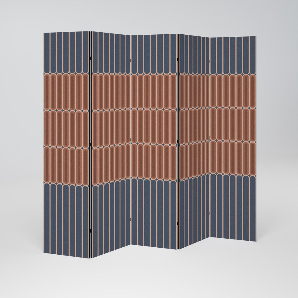 HYPNOTIC GATE Biombo Decorativo de 5 Painéis