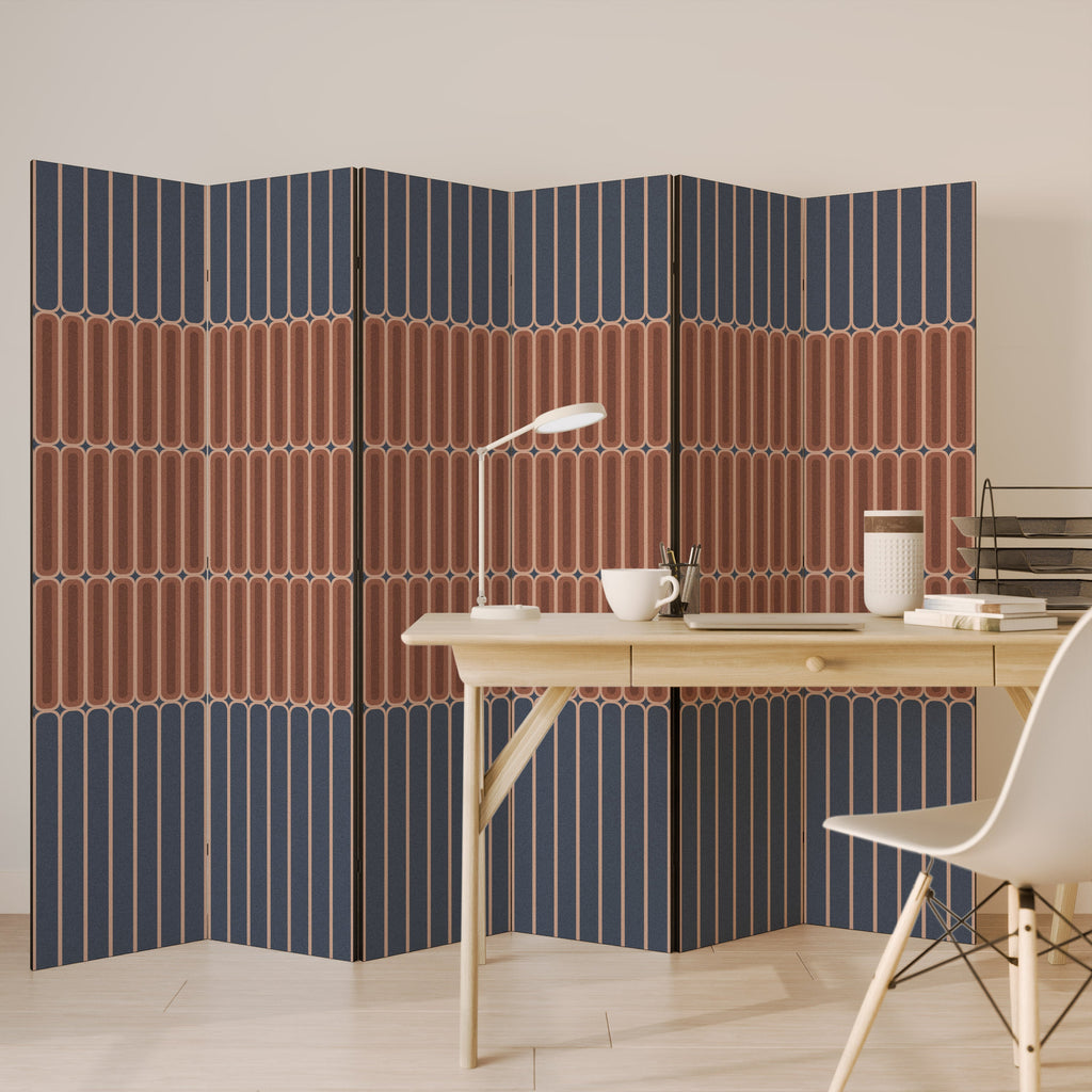 HYPNOTIC GATE Biombo Decorativo de 6 Painéis