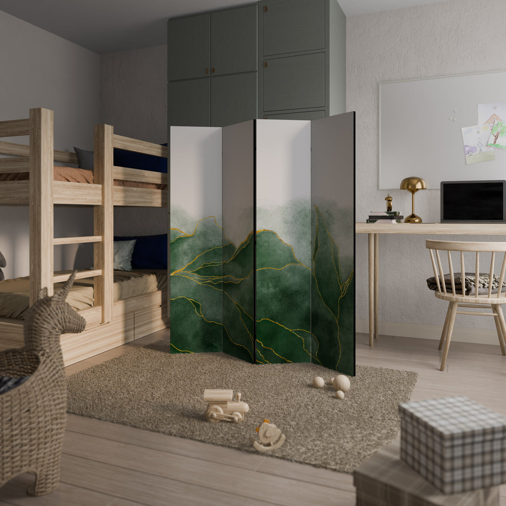 EXPENSIVE NATURE Biombo Decorativo de 4 Painéis