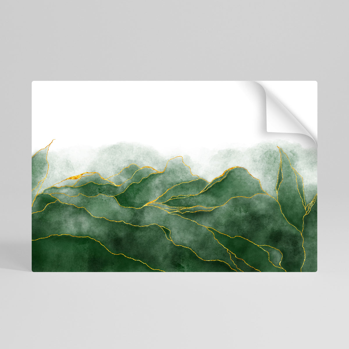 EXPENSIVE NATURE Póster Autocolante Horizontal