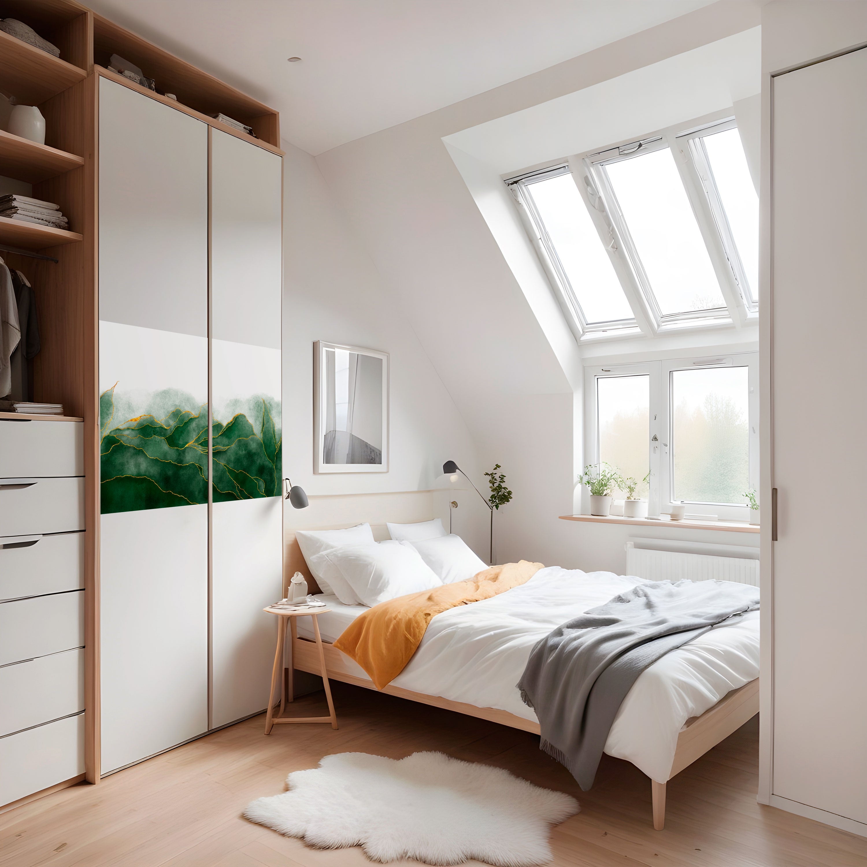 EXPENSIVE NATURE Peel and Stick Horizontal Poster