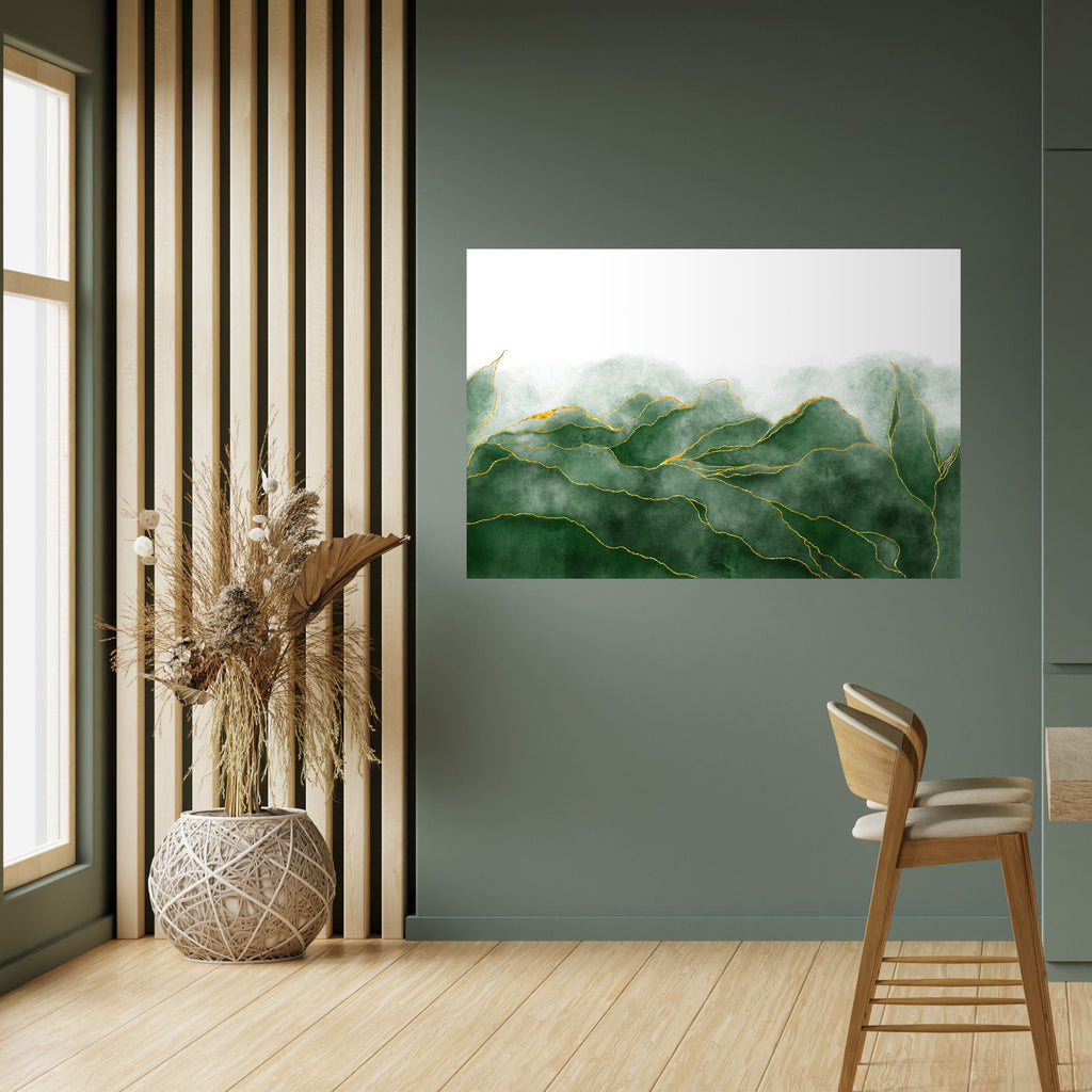 EXPENSIVE NATURE Peel and Stick Horizontal Poster