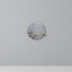 MUTED ARC Prateleira Redonda Decorativa em Efeito Carvalho