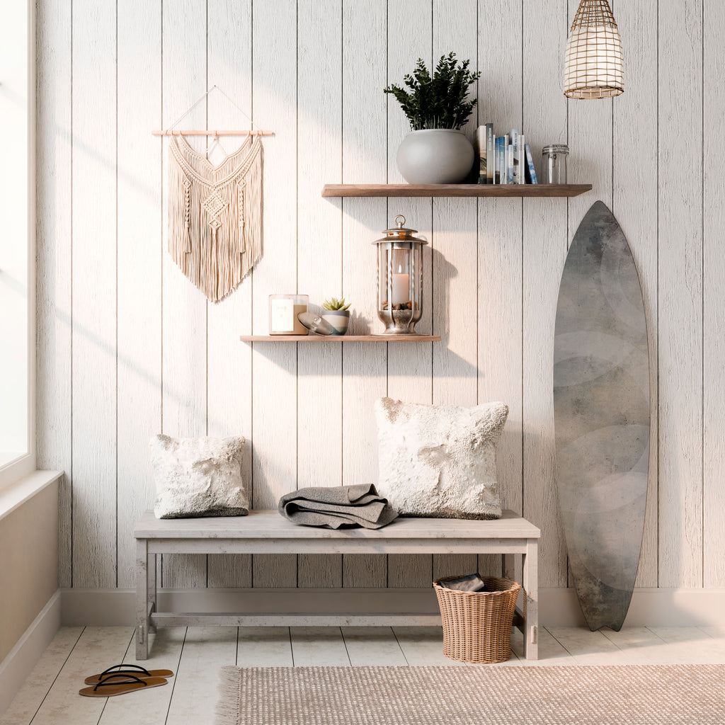 MUTED ARC Decorative Plywood Surfboard