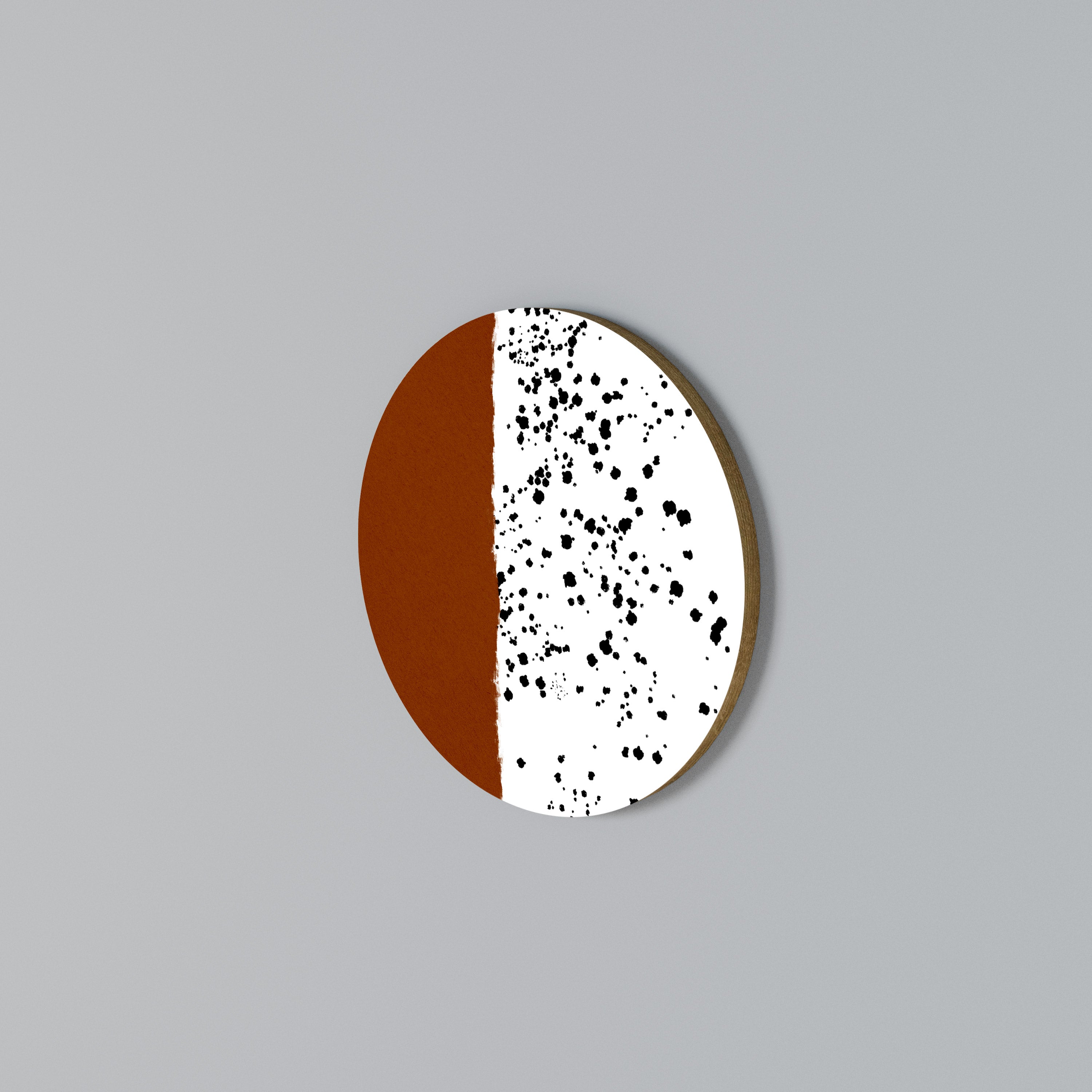 EXTRAORDINARY DUALISM Arte de Parede Redonda