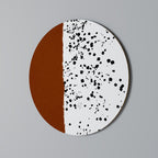 EXTRAORDINARY DUALISM Quadro Redondo Decorativo