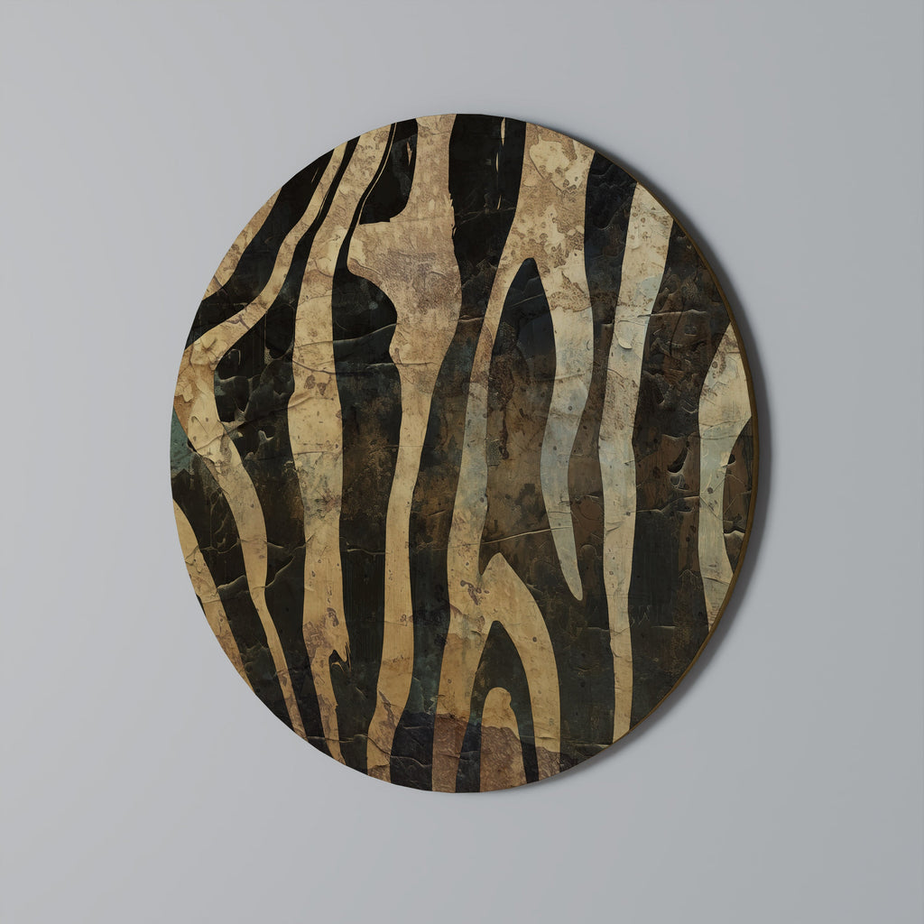 RUSTIC DANCE Quadro Redondo Decorativo