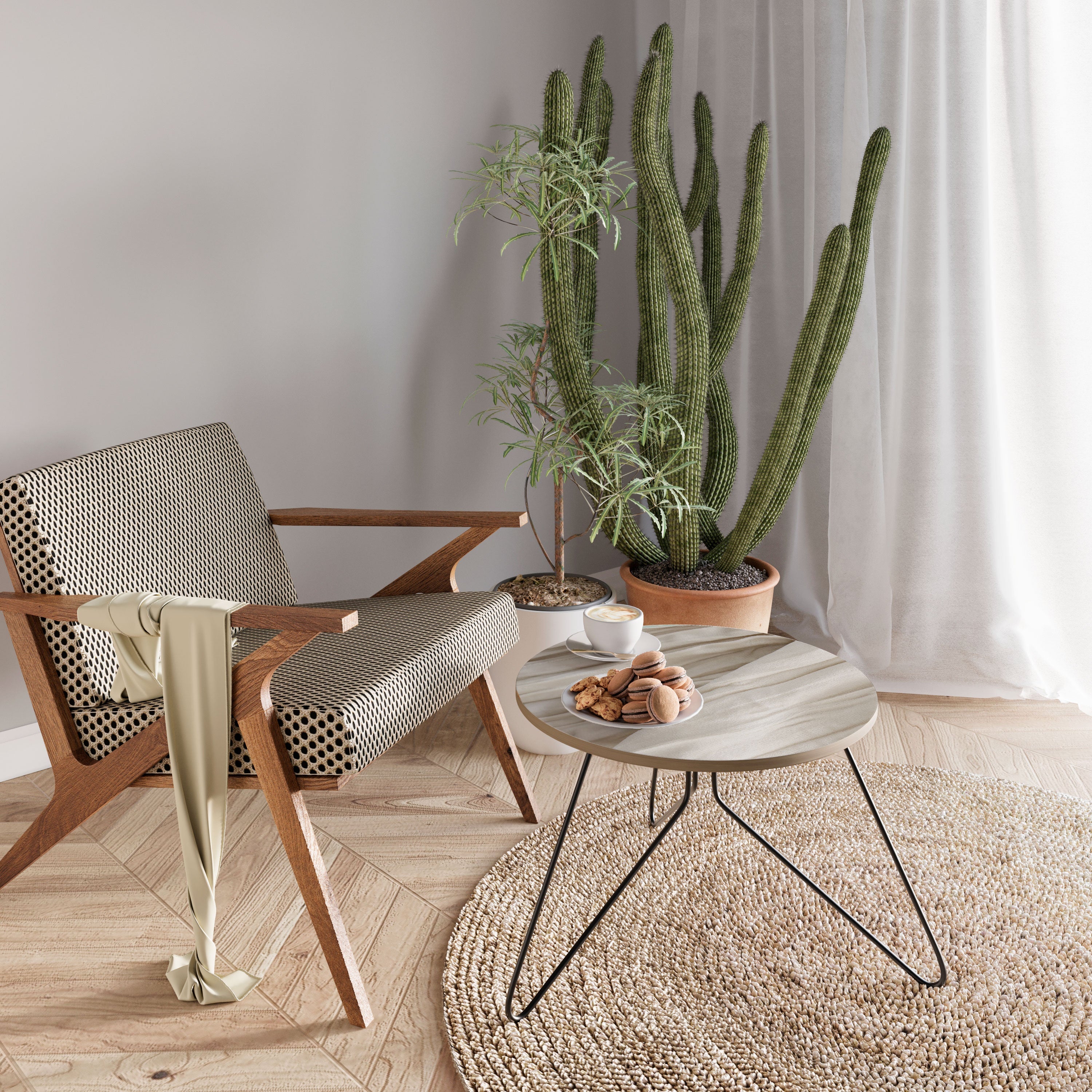 SERENE FOLDS Mesa de Centro 60