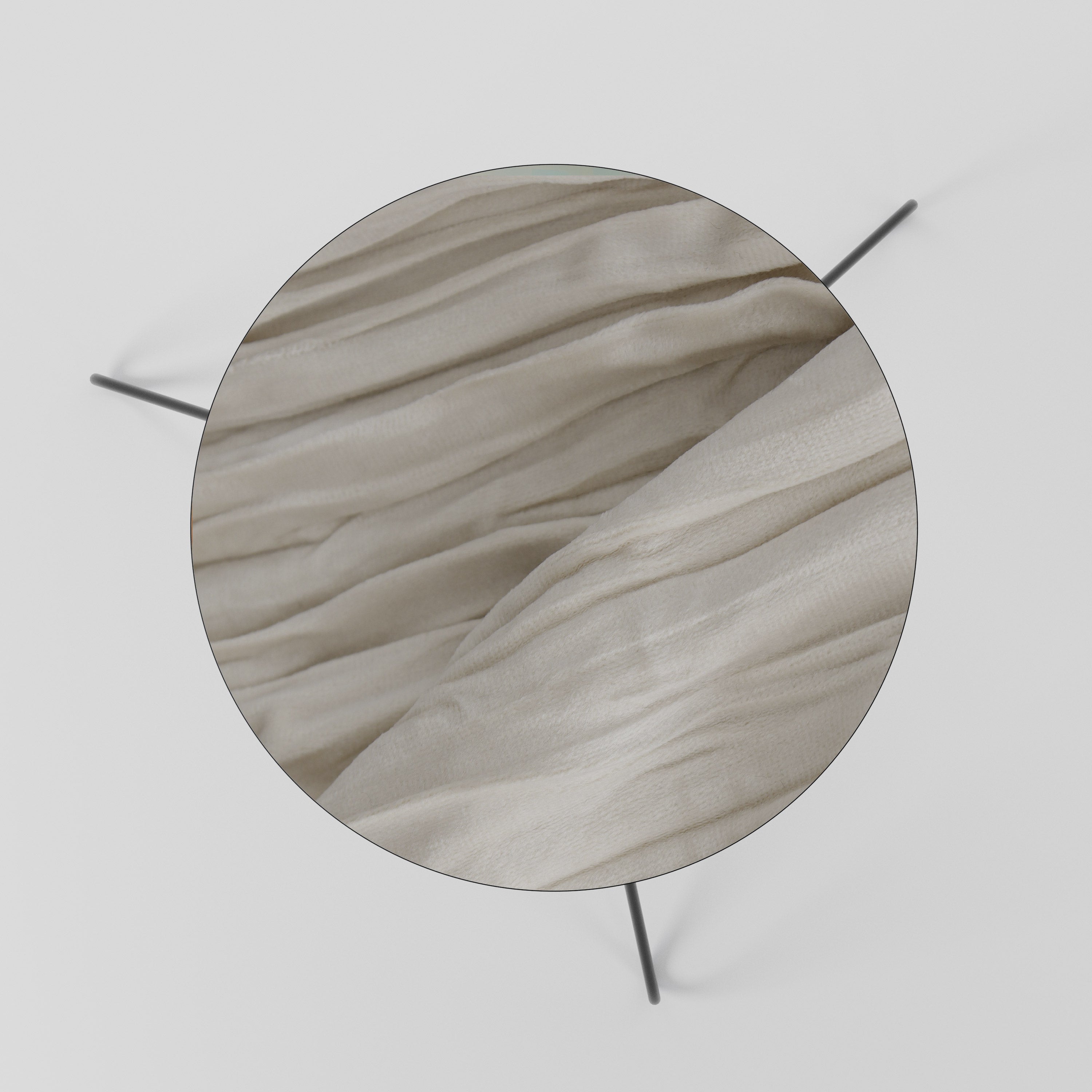 SERENE FOLDS Mesa de Centro 60