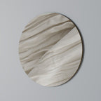 SERENE FOLDS Quadro Redondo Decorativo