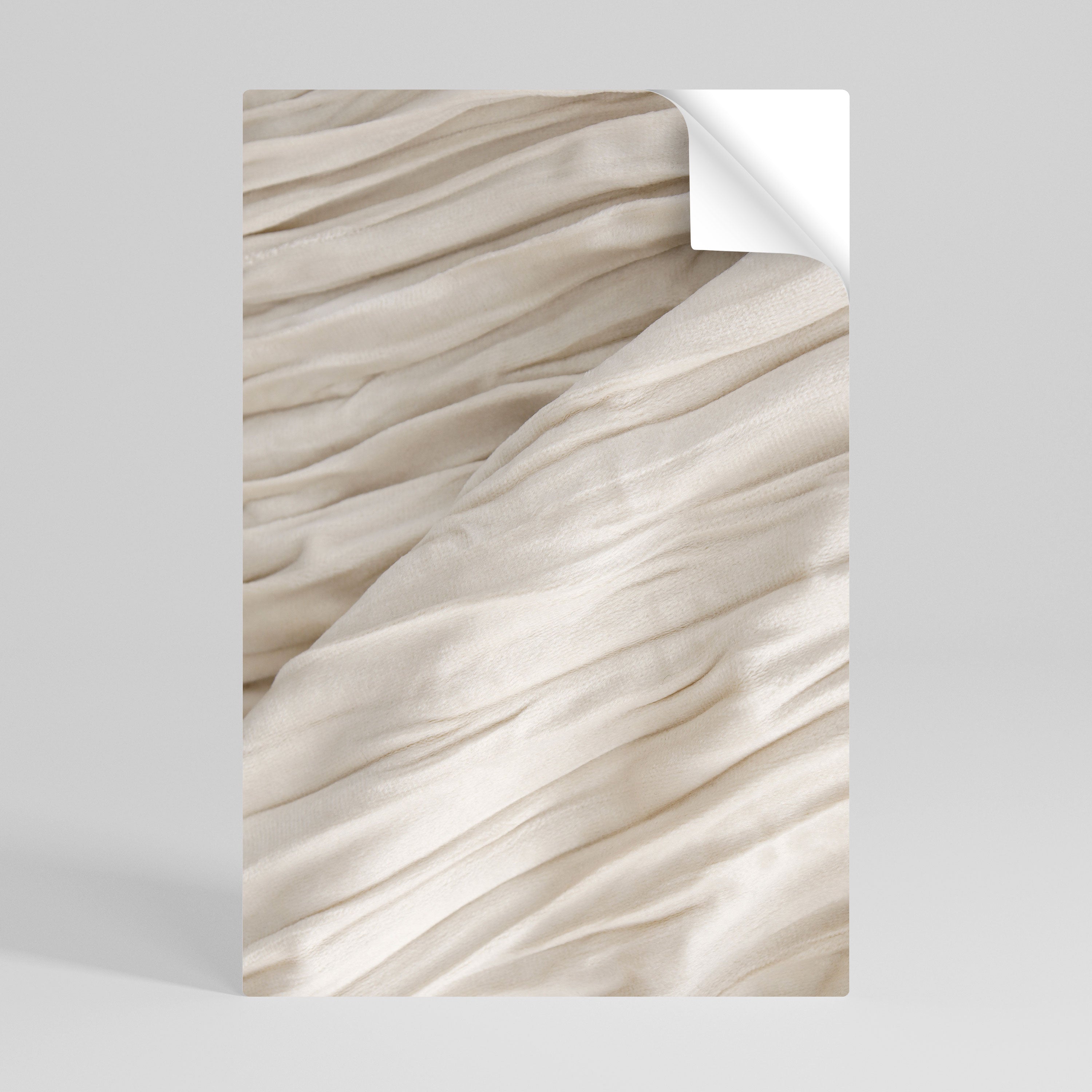 SERENE FOLDS Póster Autocolante Vertical