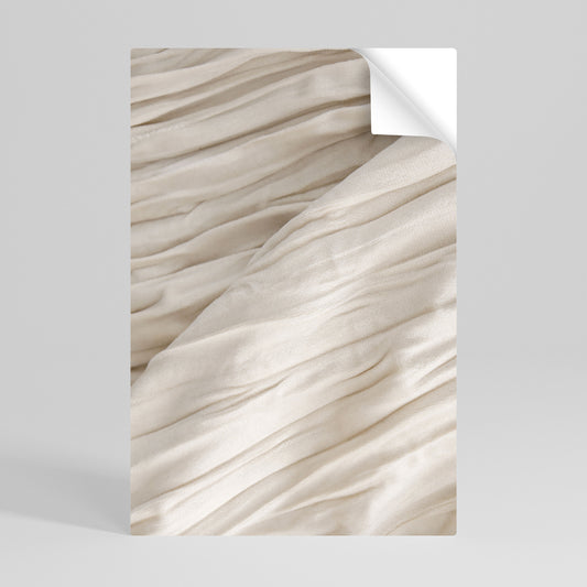 SERENE FOLDS Póster Autocolante Vertical