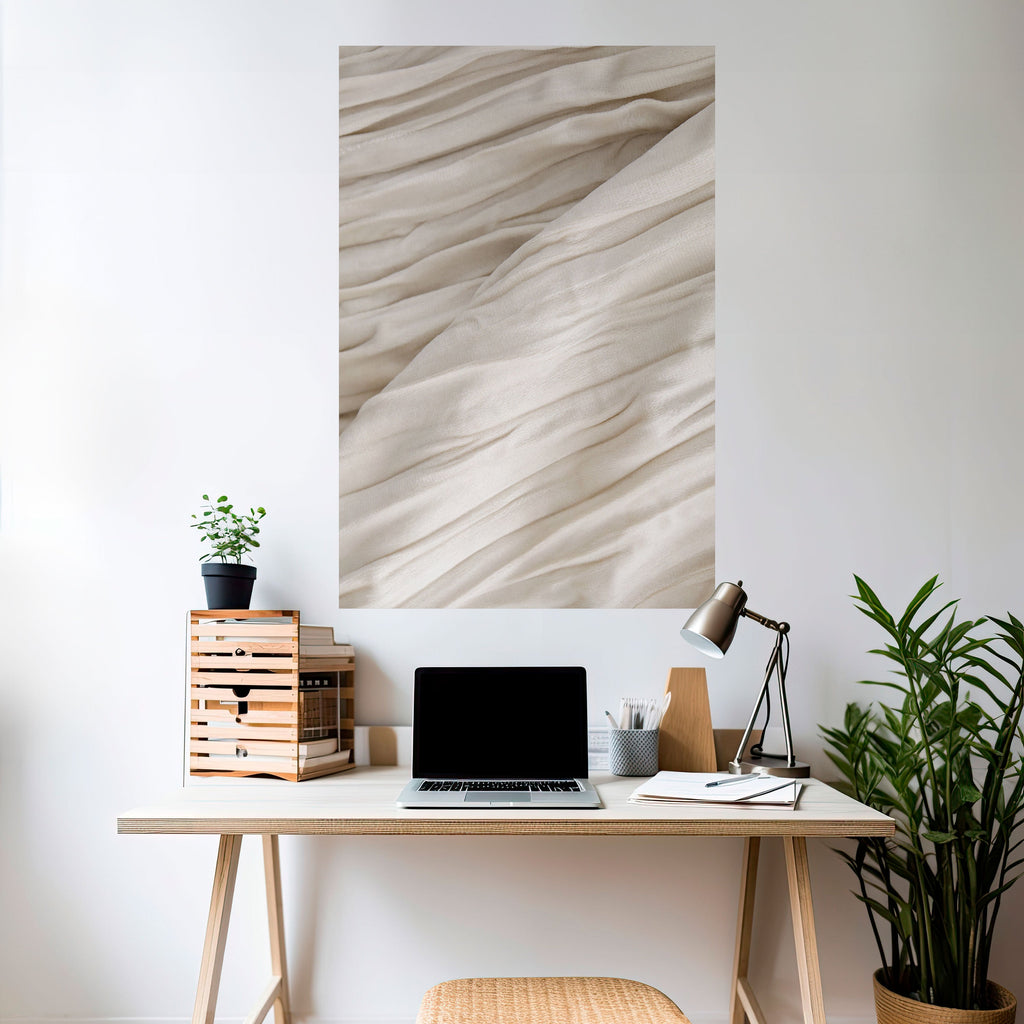 SERENE FOLDS Poster Vertical Autocolante