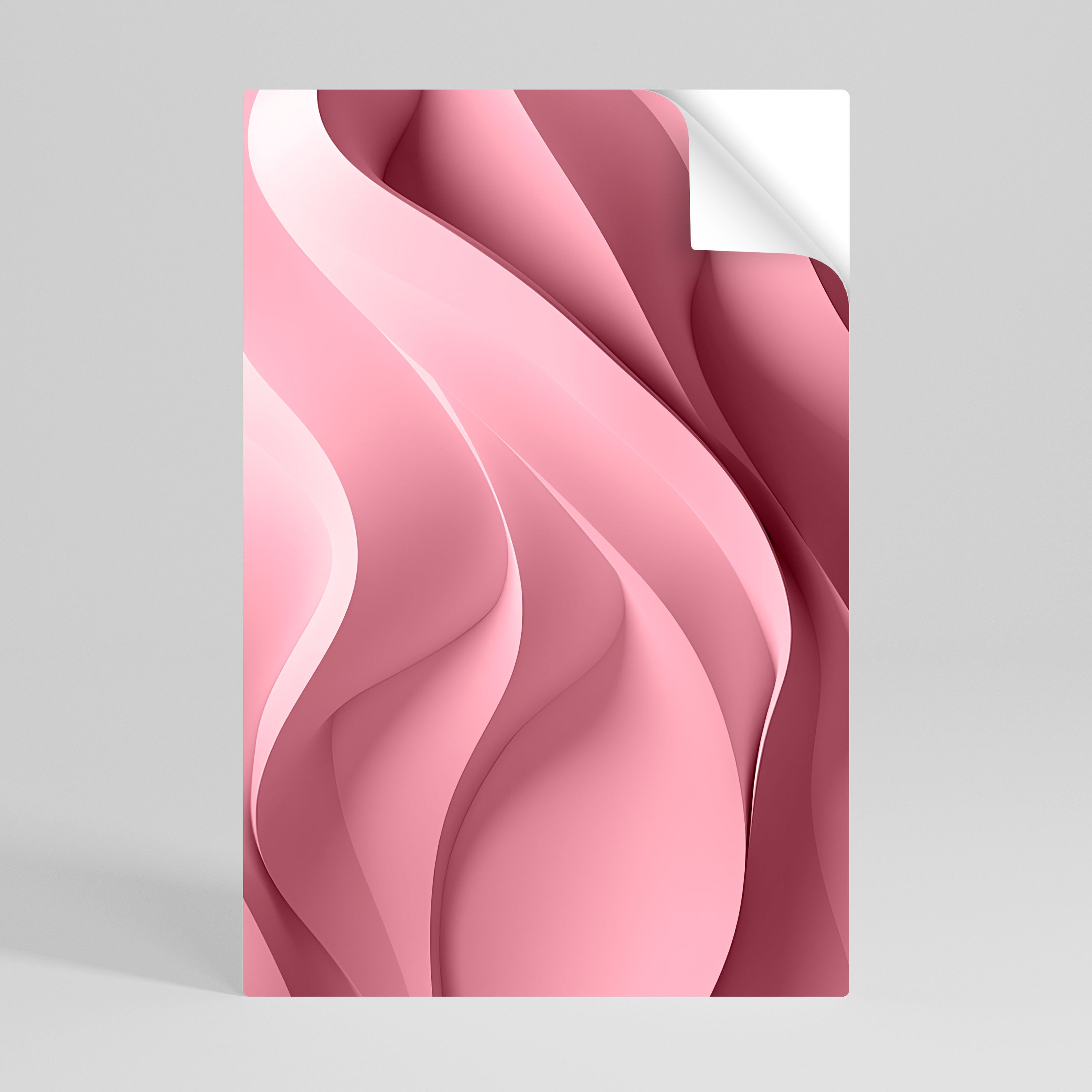 THINKING PINK Póster Autocolante Vertical