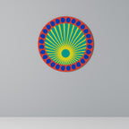 SHIMMER SPECTRUM Quadro Redondo Decorativo