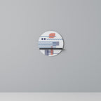 VIBRANT VERSE Prateleira Redonda Decorativa em Acabamento Preto