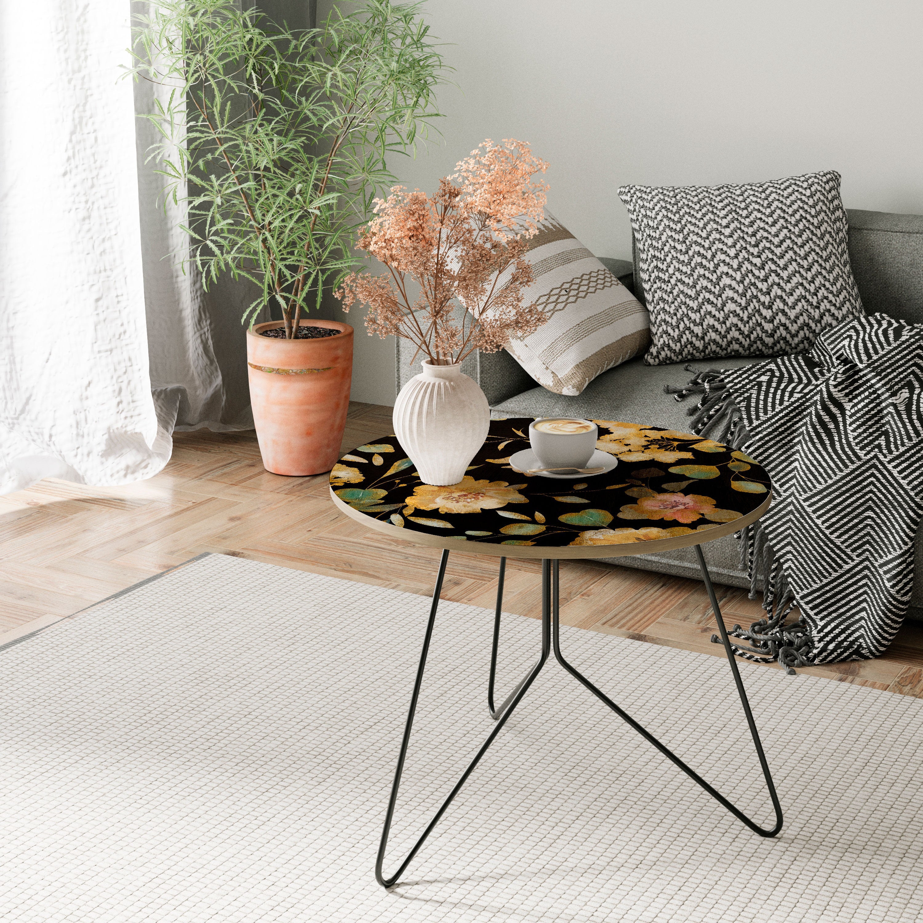 MODEST FLORAL Mesa de Centro 69